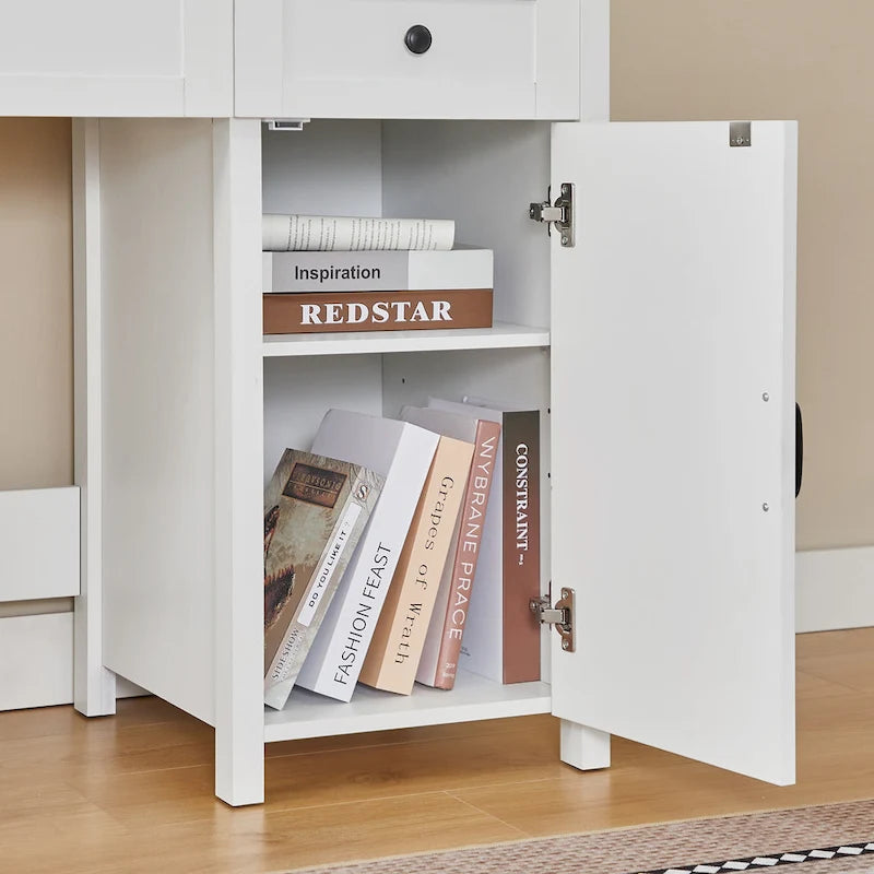 Bureau informatique style champêtre