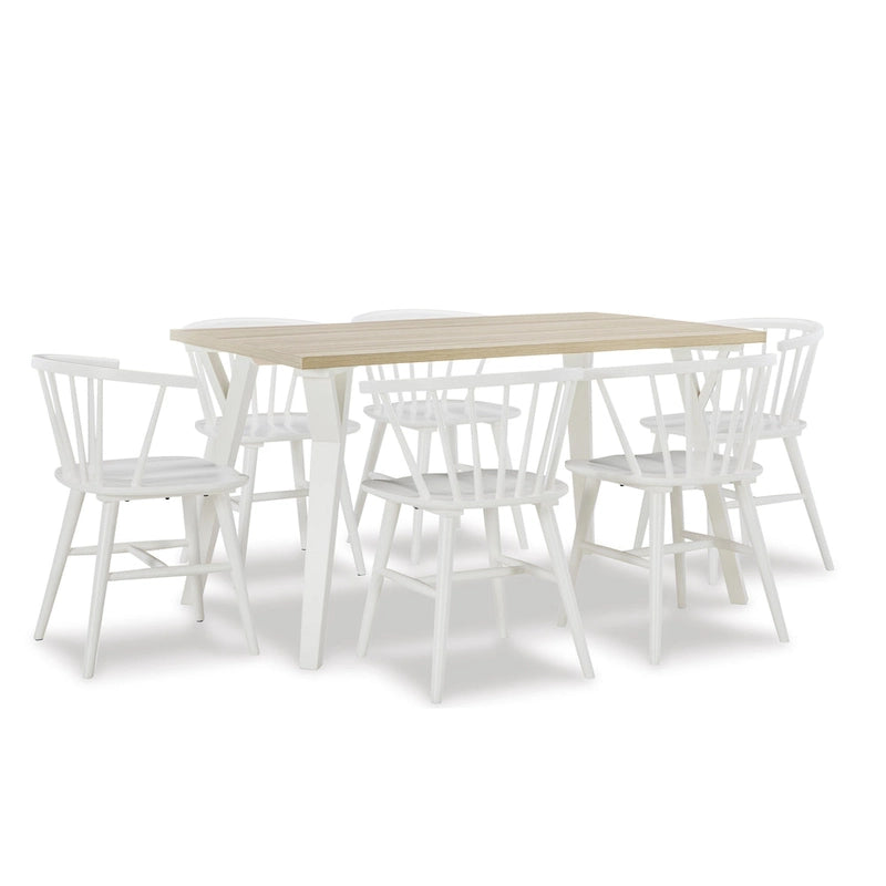 Les tables et chaises de salle à manger en bois conviennent aux cuisines et aux salles à manger