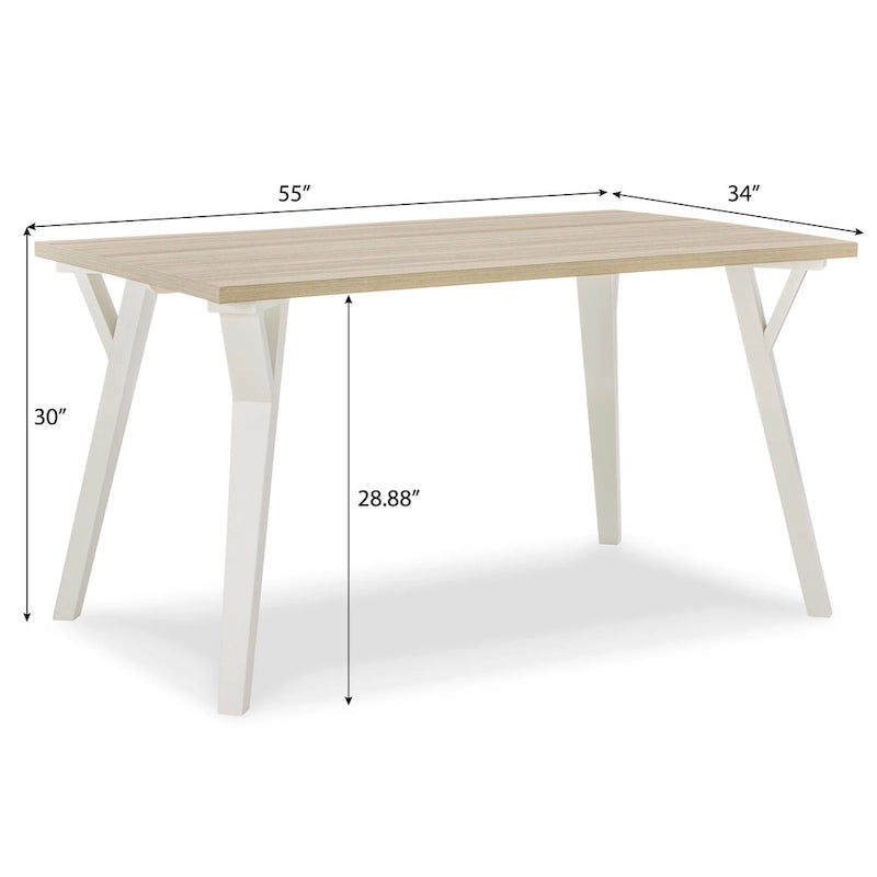 Les tables et chaises de salle à manger en bois conviennent aux cuisines et aux salles à manger