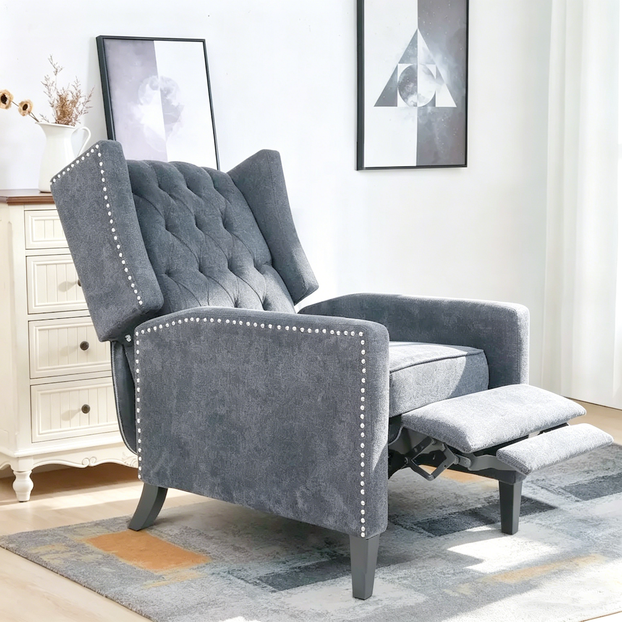 Fauteuil inclinable à poussoir manuel Chairone House
