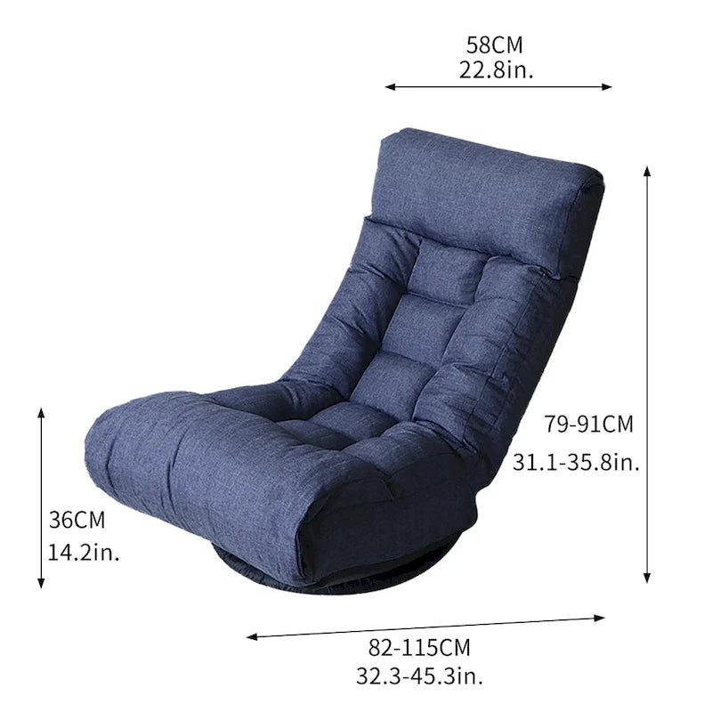 Chaise de sol / Fauteuil individuel / Fauteuil inclinable