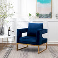 Fauteuil de loisirs rembourré de style moderne