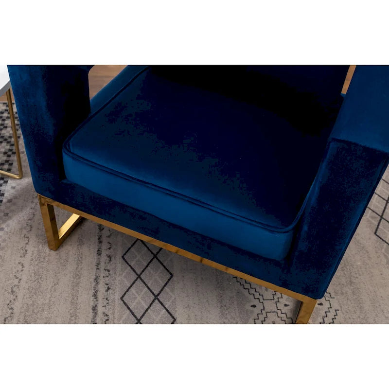 Fauteuil de loisirs rembourré de style moderne