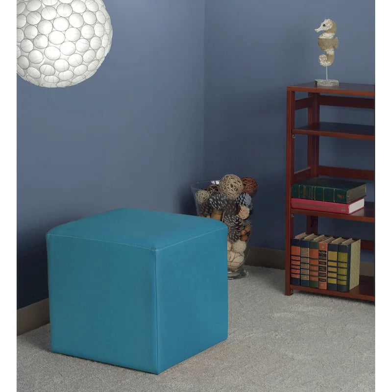 Tabouret rembourré carré