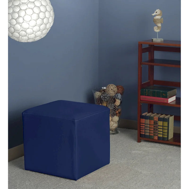 Tabouret rembourré carré