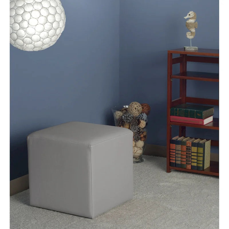 Tabouret rembourré carré