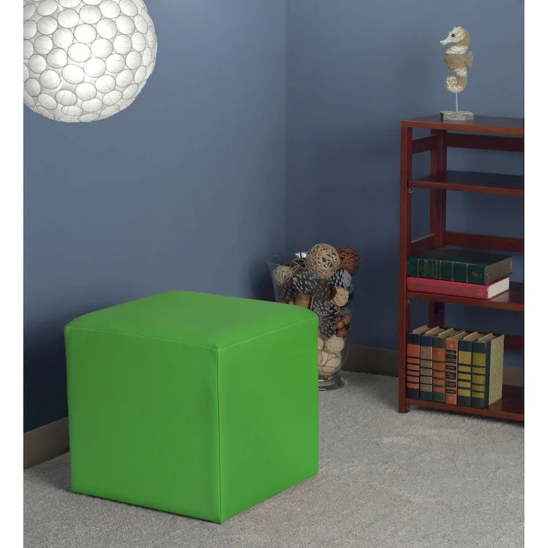 Tabouret rembourré carré