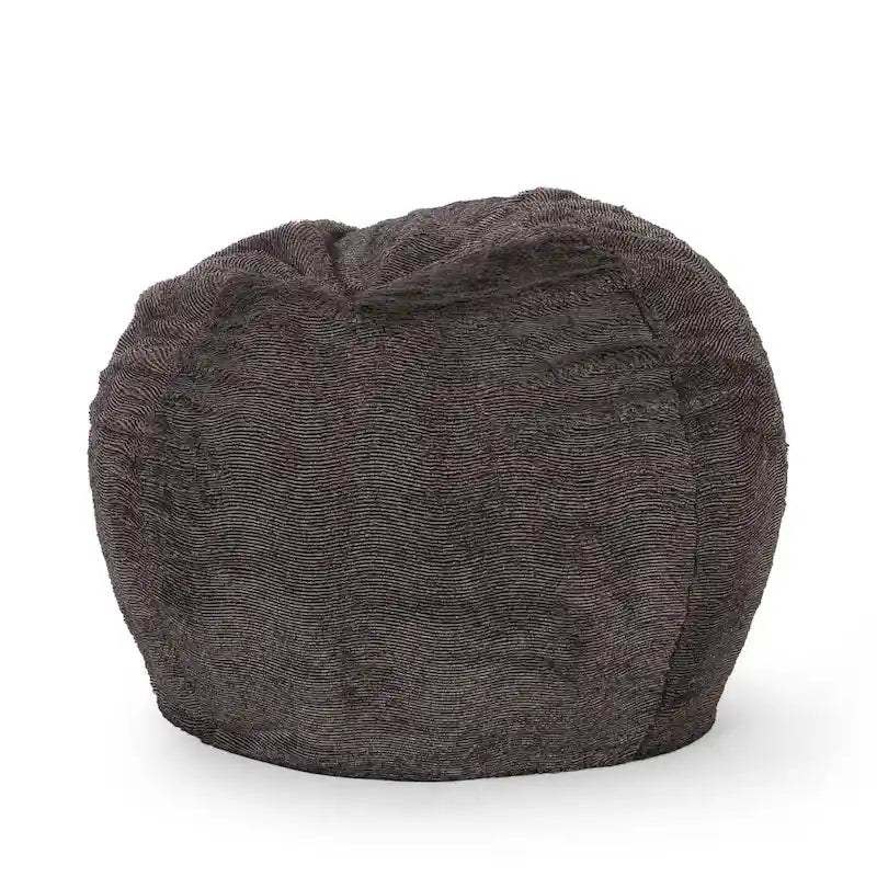 Pouf-canapé d'hiver en fausse fourrure