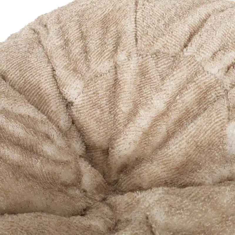 Pouf-canapé d'hiver en fausse fourrure