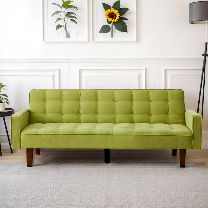 Banquette-lit pliable multifonctionnelle moderne avec accoudoirs