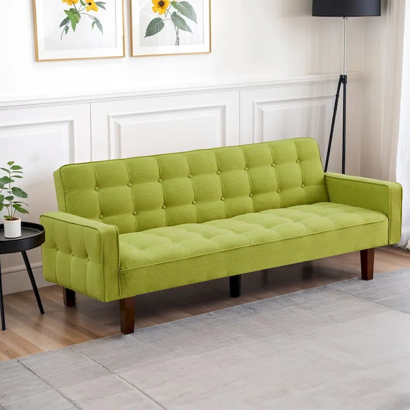 Banquette-lit pliable multifonctionnelle moderne avec accoudoirs