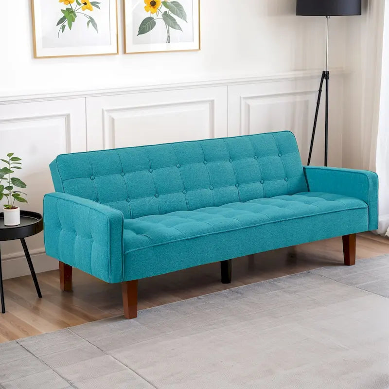 Banquette-lit pliable multifonctionnelle moderne avec accoudoirs