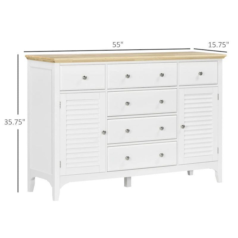 Buffet moderne avec tiroirs de rangement