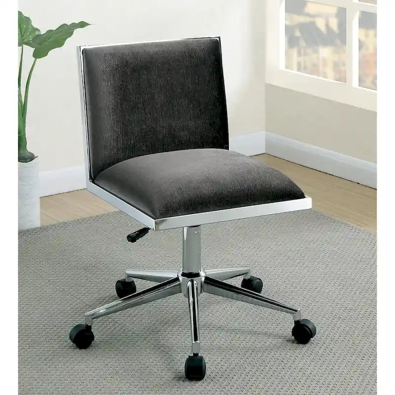 Chaise de bureau moderne réglable en tissu