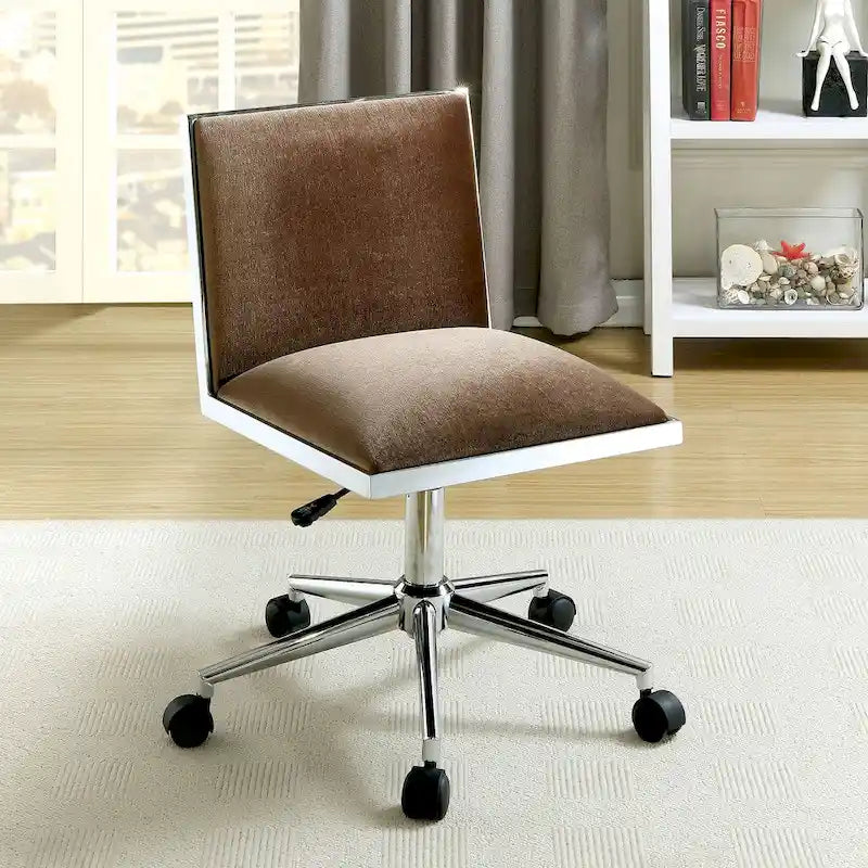 Chaise de bureau moderne réglable en tissu