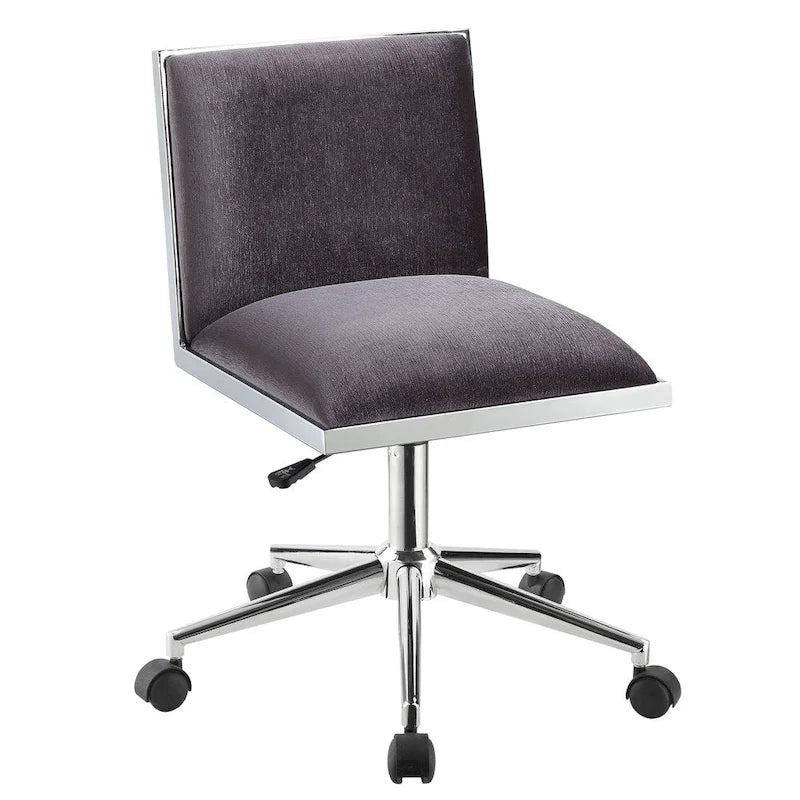 Chaise de bureau moderne réglable en tissu