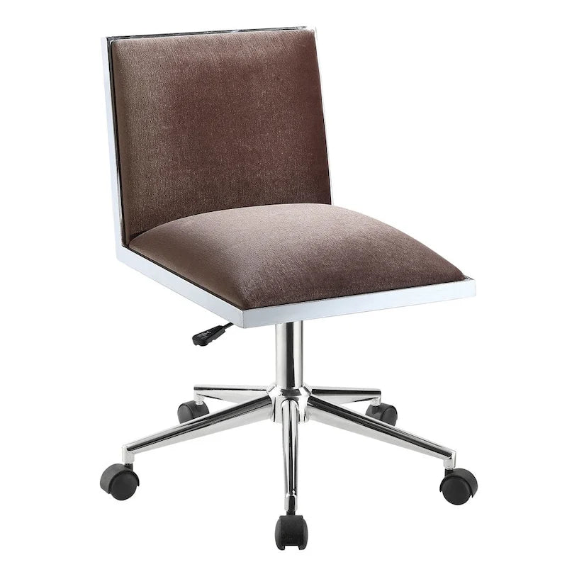 Chaise de bureau moderne réglable en tissu