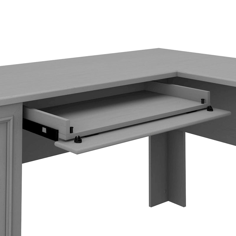 Bureau de 152 cm avec étagère et rangement