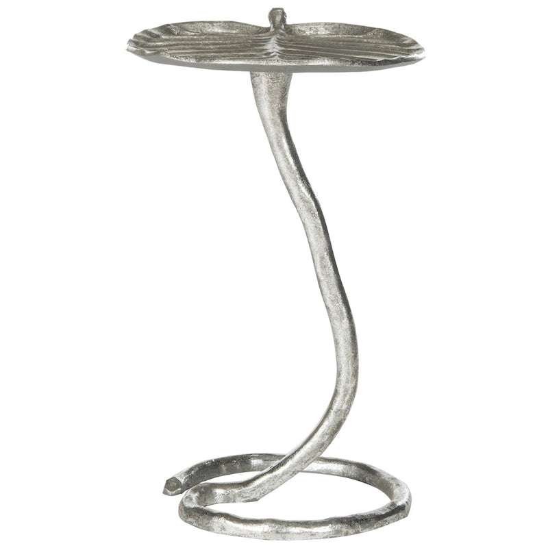 Table d'appoint dorée – 15 x 13 x 21 – 15 po L x 13 po P x 21 po H