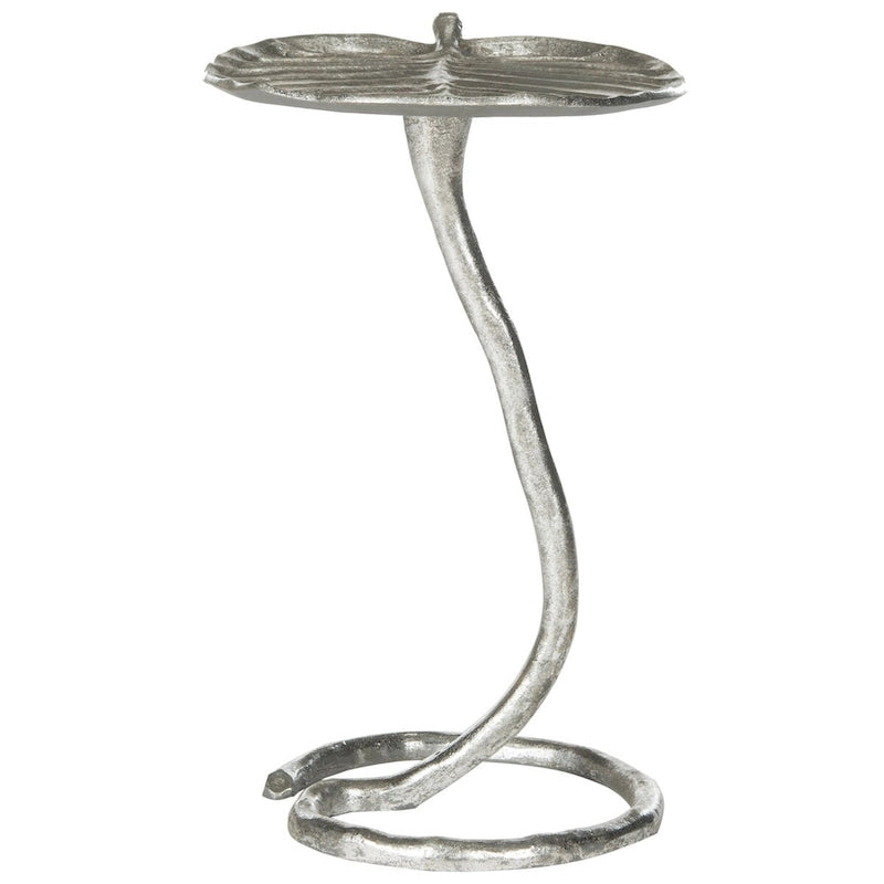 Table d'appoint dorée – 15 x 13 x 21 – 15 po L x 13 po P x 21 po H