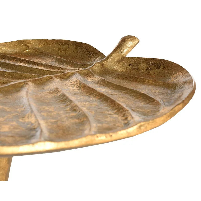 Table d'appoint dorée – 15 x 13 x 21 – 15 po L x 13 po P x 21 po H