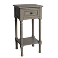 Table d'appoint avec rangement