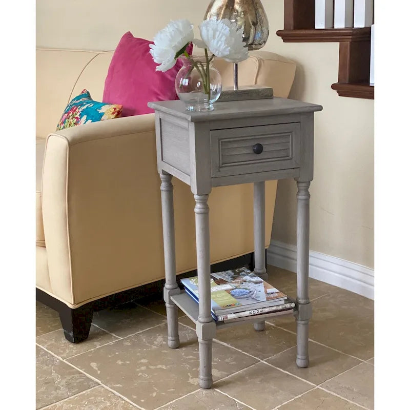 Table d'appoint avec rangement