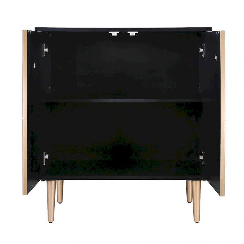 Meuble bas double porte, bar de comptoir, meuble de rangement