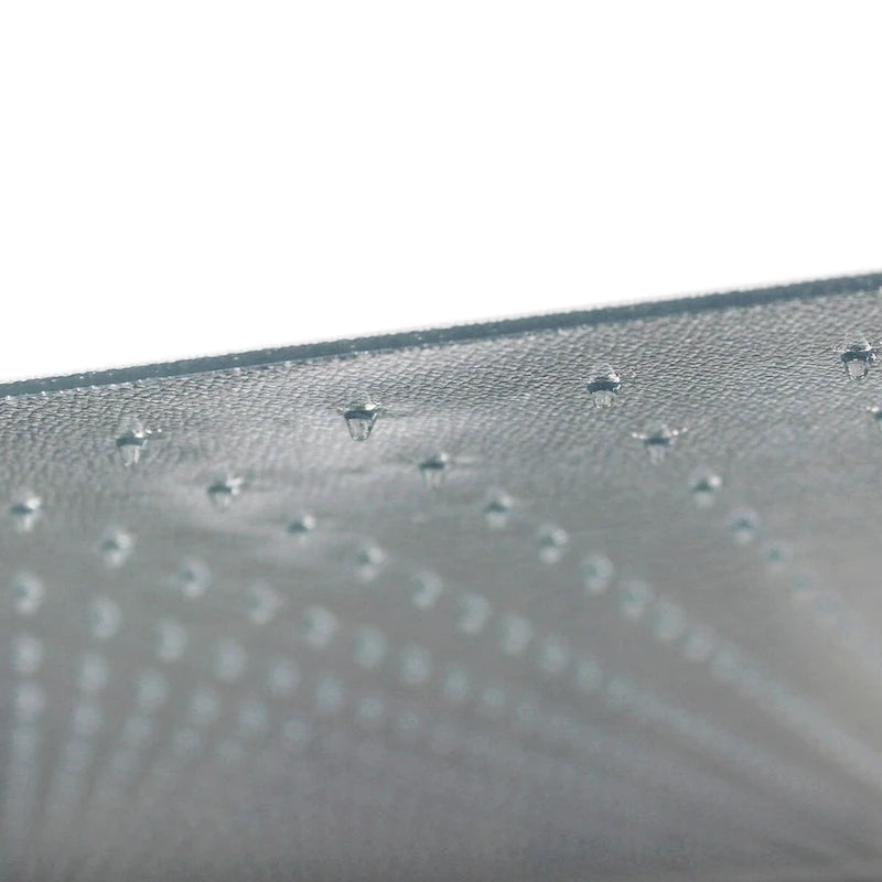 Galette de chaise rectangulaire en polycarbonate