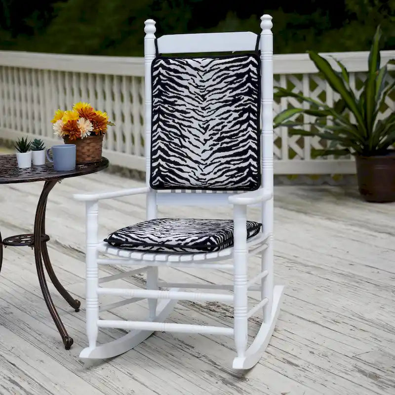 Fauteuil à bascule réversible en chenille