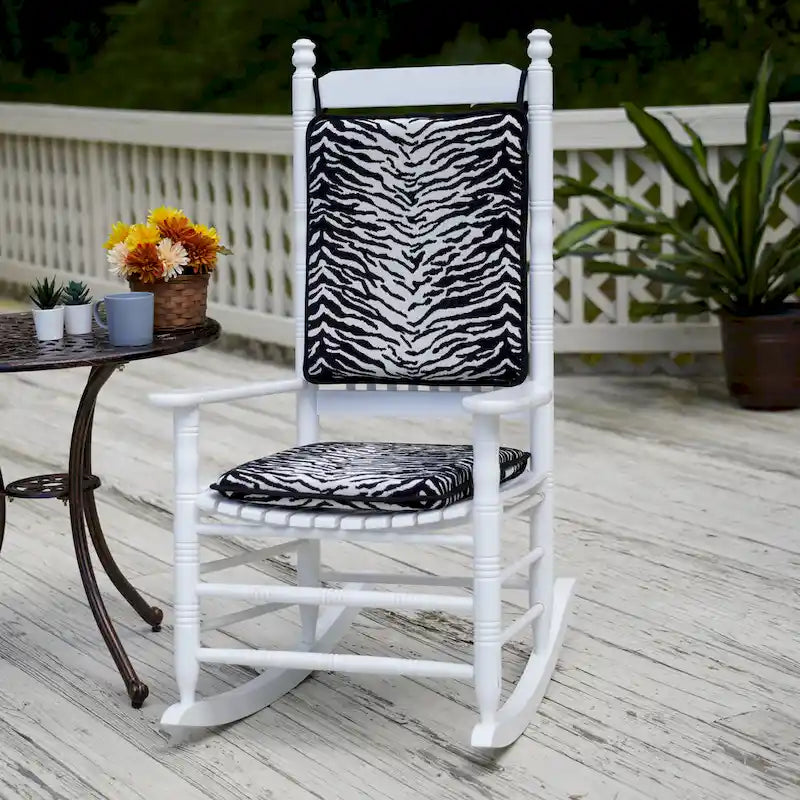 Fauteuil à bascule réversible en chenille